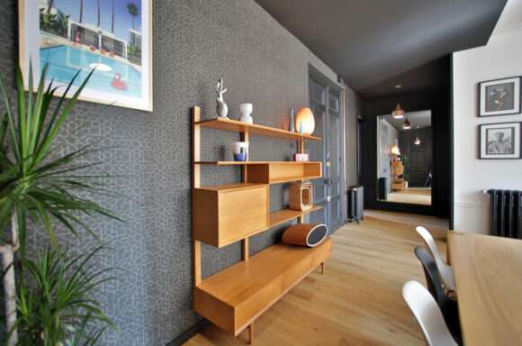 Rénovation tendance d'un appartement haussmannien - Granville - décoration d'intérieur